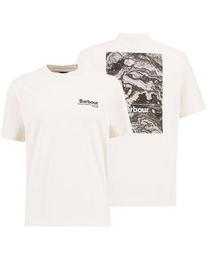 Barbour Oversized T-Shirt - Natural