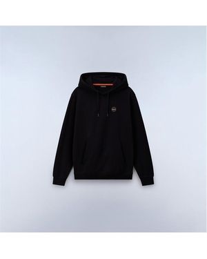 Napapijri Badge Hoodie - Black