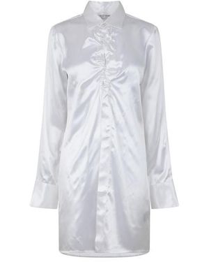 Bottega Veneta Plain Long-Sleeve Shirt - Blue