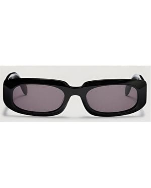Palm Angels Noah Rectangle Sunglasses - Brown