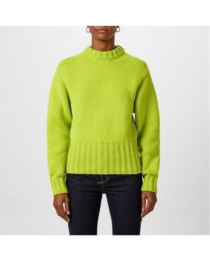 McQueen Crew Neck Jumper - Green