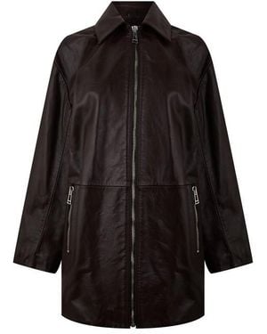 Belstaff Bronze Coat Ld51 - Black