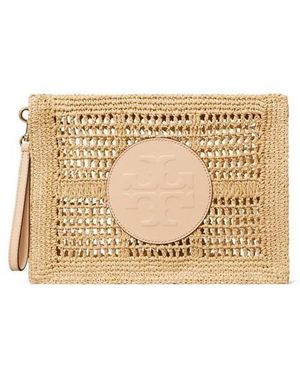 Tory Burch Straw Bag - Metallic