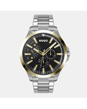 HUGO Gents #Leap Bracelet Watch - Metallic