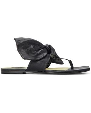 Givenchy Flat Sandals - Black