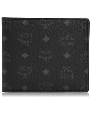 MCM Logo Wallet - Black