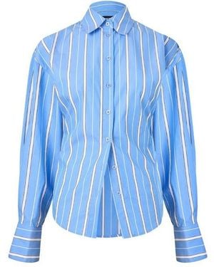 WRSTBHVR Rugby Polo Shirt - Blue