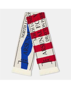 A_COLD_WALL* X Arsenal Fc Derby Scarf - Red