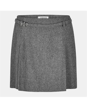 EDITED Lexa Mini Skirt - Grey