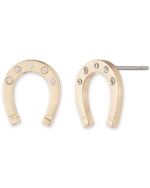 Ralph Lauren Lauren Horse Stud Earrings - Metallic