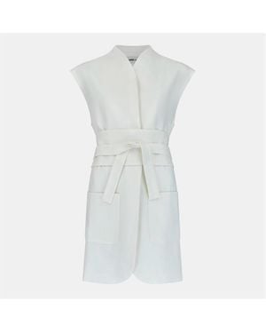 Odd Muse The Ultimate Muse Sleeveless Dress With Additional Belts - White