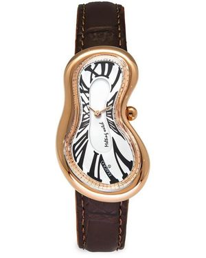 Exaequo Melting Quartz Analogue Watch - Metallic