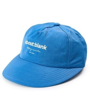 About Blank Baseball Cap - Blue