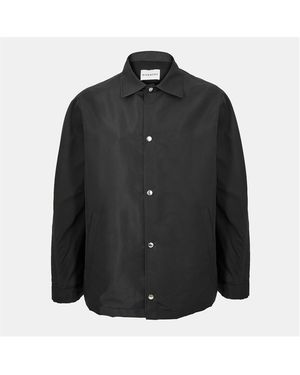 Givenchy Giv Logo Coach Jacket - Black