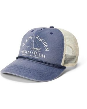 Polo Ralph Lauren Harbour Island Trucker Cap - Blue
