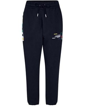 Missoni Jersey Jogging Bottoms - Blue