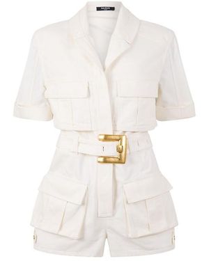 Balmain Denim Playsu Ld63 - White