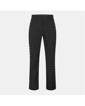 Off-White c/o Virgil Abloh Closed Hem Fleece Jogging Bottoms - Black