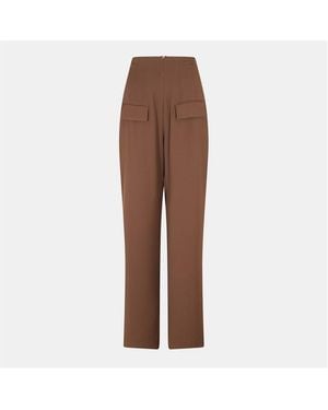 Odd Muse The Ultimate Muse Wide Leg Trousers - Brown