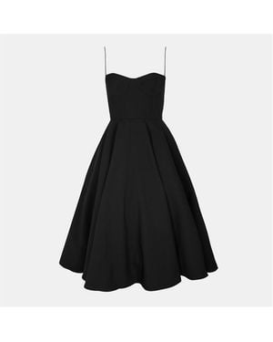 Jarlo Jones Skater Midi Dress - Black