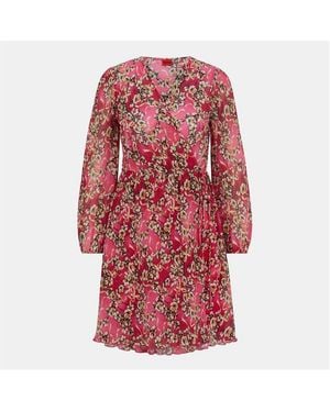 HUGO Kahula T-Shirt Dress - Red