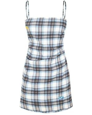 Acne Studios Structured Mini Dress - Blue