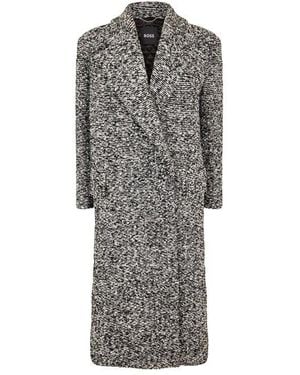 BOSS Cadensi Overcoat - Grey