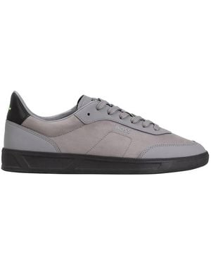 BOSS Brandon Mesh Low Top Trainers, Mesh Construction - Grey