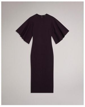 Ted Baker Flute Midaxi Dress - Blue
