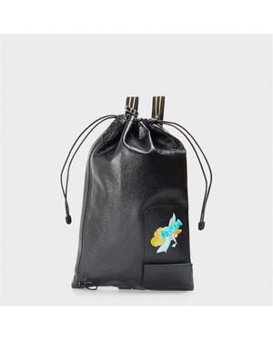 Off-White c/o Virgil Abloh Off Susp Lthr Bag - Black