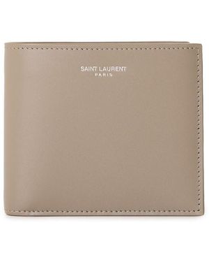 Saint Laurent Billfold Wallet - Brown
