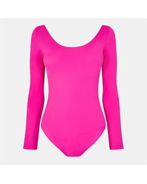 Balenciaga Stretch Bodysuit - Pink