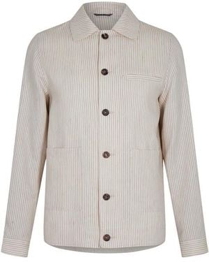 Richard James Button Front Jacket - Grey