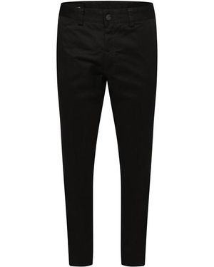 Replay Regular-Fit Chinos - Black