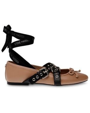 Steve Madden Baylen Flat Slippers - Black