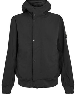 Stone Island Softshell Jacket - Blue