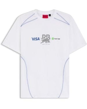 HUGO Vcarb Tee_01-Rb - White