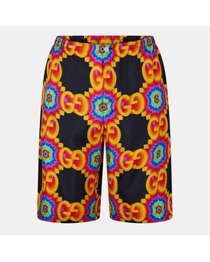 Gucci Bermuda Chino Shorts - Orange