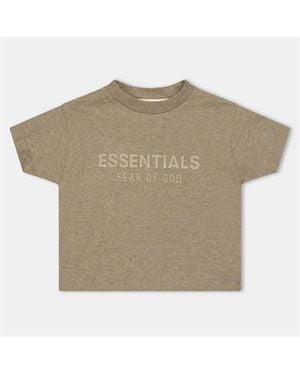 Fear Of God Fge Ess Tee Jn54 - Natural