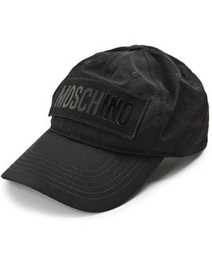 Moschino Flat Cap - Black