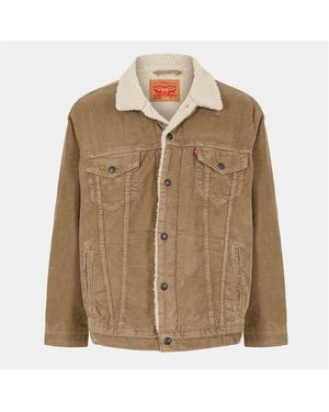 Levi's Levi's Denim Sherpa Relaxed Fit Jacket - Green