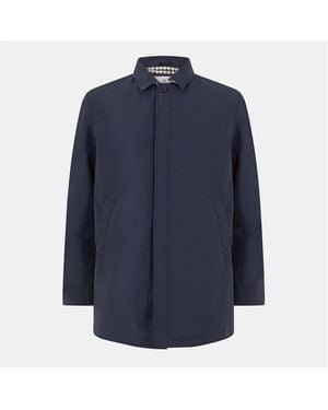 Aquascutum Aquact Mid-Length Weatherproof Trench Coat - Blue