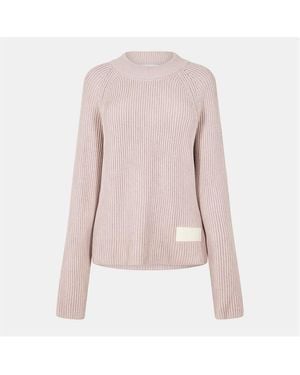 Ami Paris Crew Sweatshirt - Pink