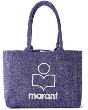 Isabel Marant Yenky Zipped Tote Bag - Purple