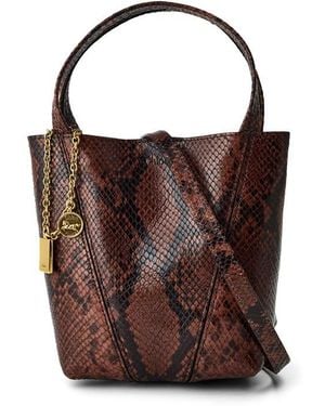 Chloé Spin Bucket Bag - Brown