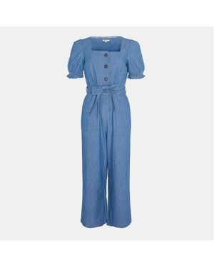 Barbour Berkley Denim Jumpsuit - Blue