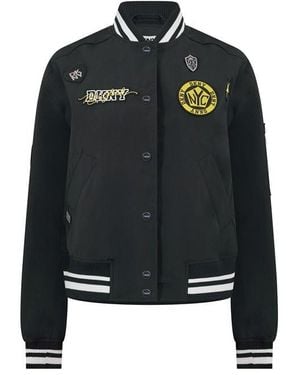 DKNY Varsity Jacket - Black