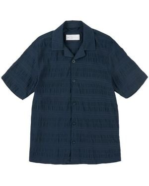PREVU Seersucker Beckerr Shirt - Blue