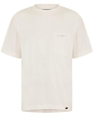 Massimo Osti Studio Short Sleeve Mercerised T-Shirt - White