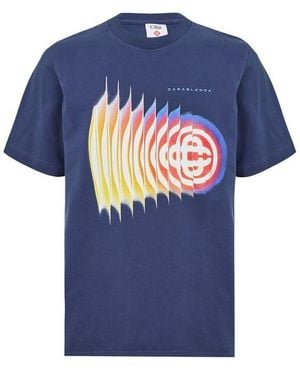CASABLANCA T-Shirt - Blue